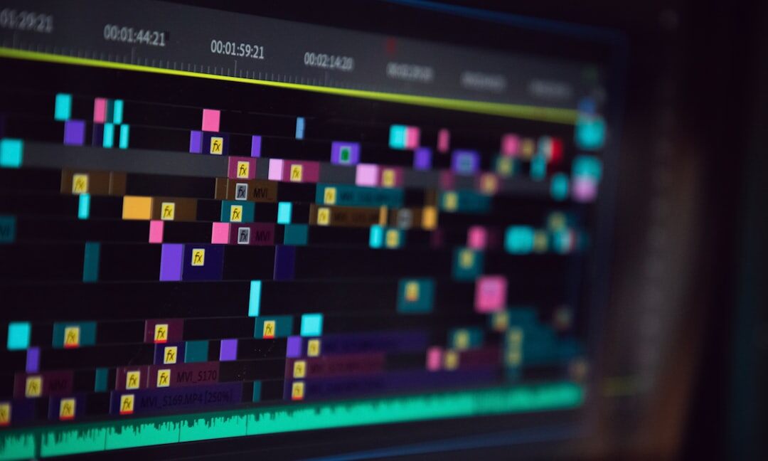 filmmaker editing visual effects