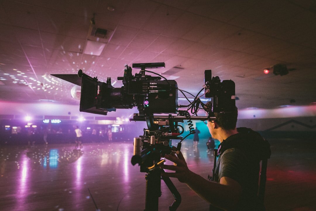 digital cinema camera setup